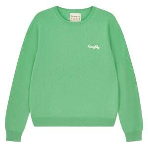 NEW JUMPER1234 women's naughty crew jumper in green